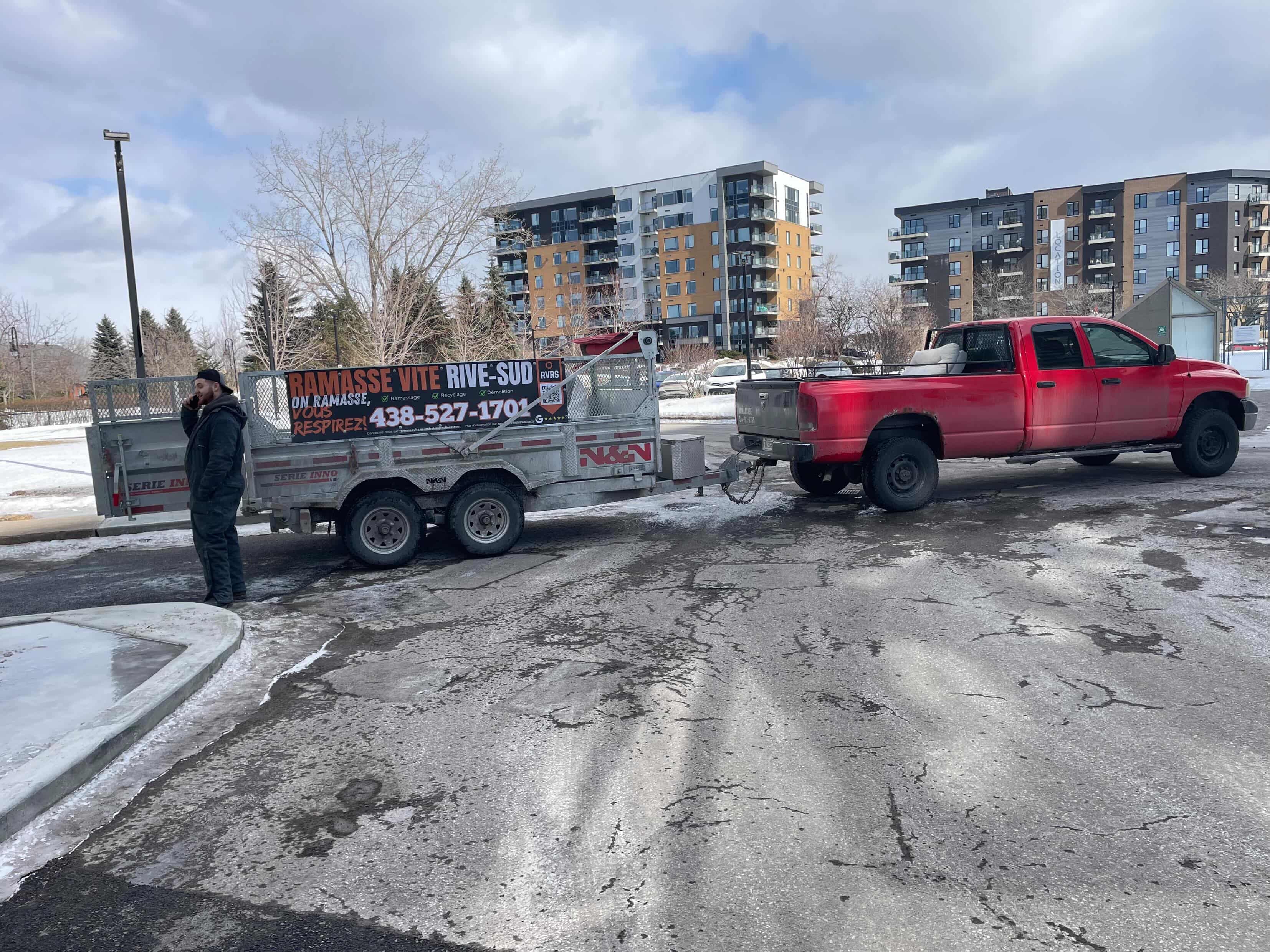 Débarras résidentiel professionnel, service de ramassage d'encombrants sur la Rive-Sud de Montréal